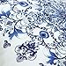 Pack of 2 CaliTime Cozy Fleece Throw Pillow Cases Covers for Couch Bed Sofa Vintage Mandala Snowflake Floral 18 X 18 Inches Navy Blue