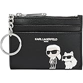 KARL LAGERFELD Paris Choupette SLG Zip Card Holder