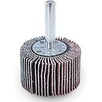 まひむ BHA Aluminum Oxide Shank Mounted Flap Wheels, 2