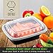 Chefible [14 Pack Small 12 oz. Mini Single Compartment Meal Prep Container, Food Storage, Bariatric Meal Prep, Durable, BPA-free, Reusable, Washable, Microwavable, Perfect for Diet Portion Control!