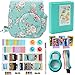 Alohallo Instax Mini 9/ 8/ 8+ Accessories for FujiFilm Instax Mini 8/ Mini 8+/ Mini 9 Instant Film Camera with Camera Case/ Lens / Mini Album/ Color Frame/ Sticker / Strap/ Pens/ Filter(Rose)