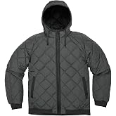 VIKTOS Men's Operatus Casual Lightweight Insulated Full Zip Jacket | With Adjustable Hood Outerwear