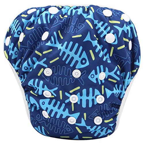 Martofbaby Reusable Swim Diapers Unisex Baby Waterproof Cover Pool Pants 10-36lbs