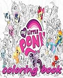 My Little Pony Coloring Books : Coloring Book: stress Relieving coloring book