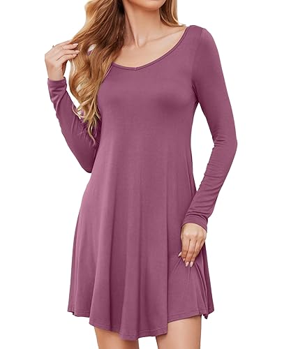sachin and babi light blue dress Plus Size, One-Piece Velvet Long Sleeve Solid Color Elegant Casual Fashion  Dress, Velvet Warm Dress for Autumn and Winter