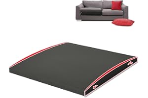 HAVARGO Couch Cushion Support for Sagging Seat 20X20X2 Inches, High Density Foam Under Couch Cushion Support with Anti Slip Mesh Fabric, Dark Grey 1Pc
