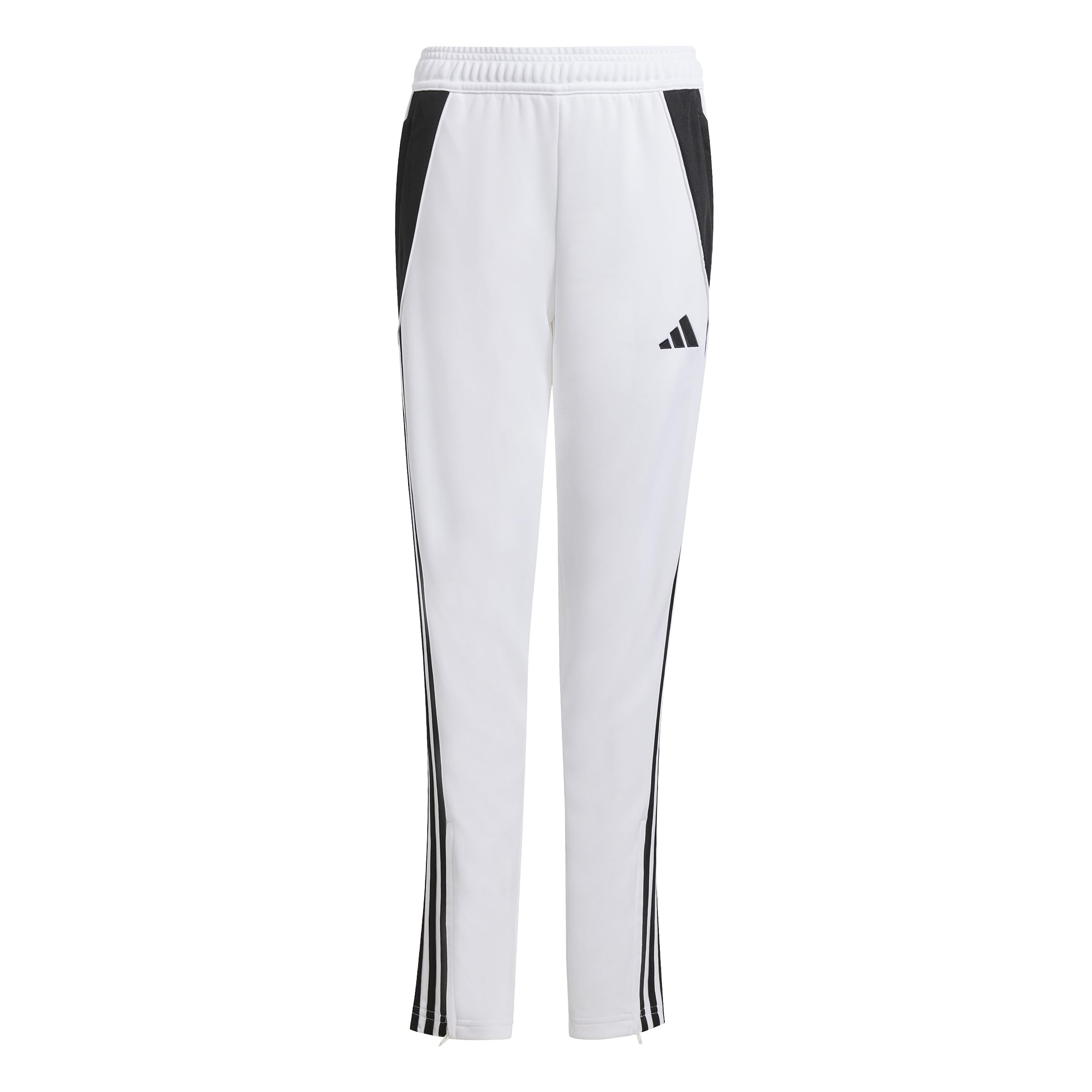 Adidas Unisex-Kid’s Tiro 24 Training Pants, White/Black, X-Large