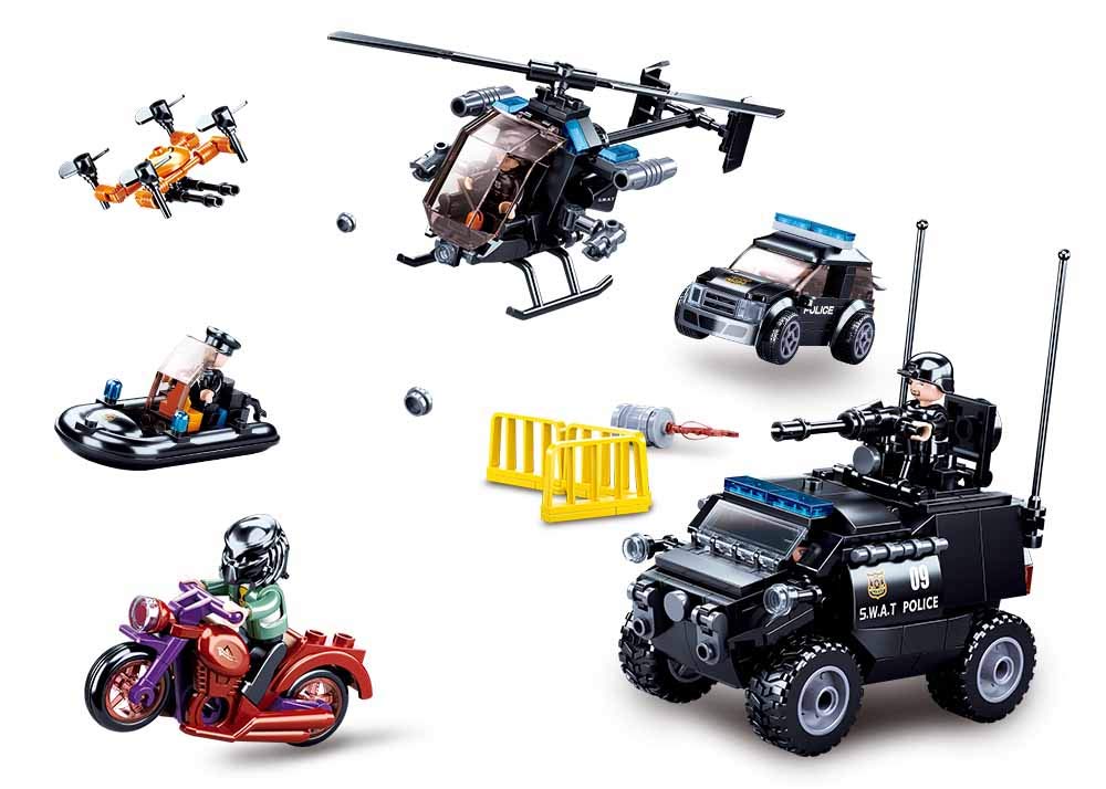Sluban M38-B0809 Police Set 469 Pieces