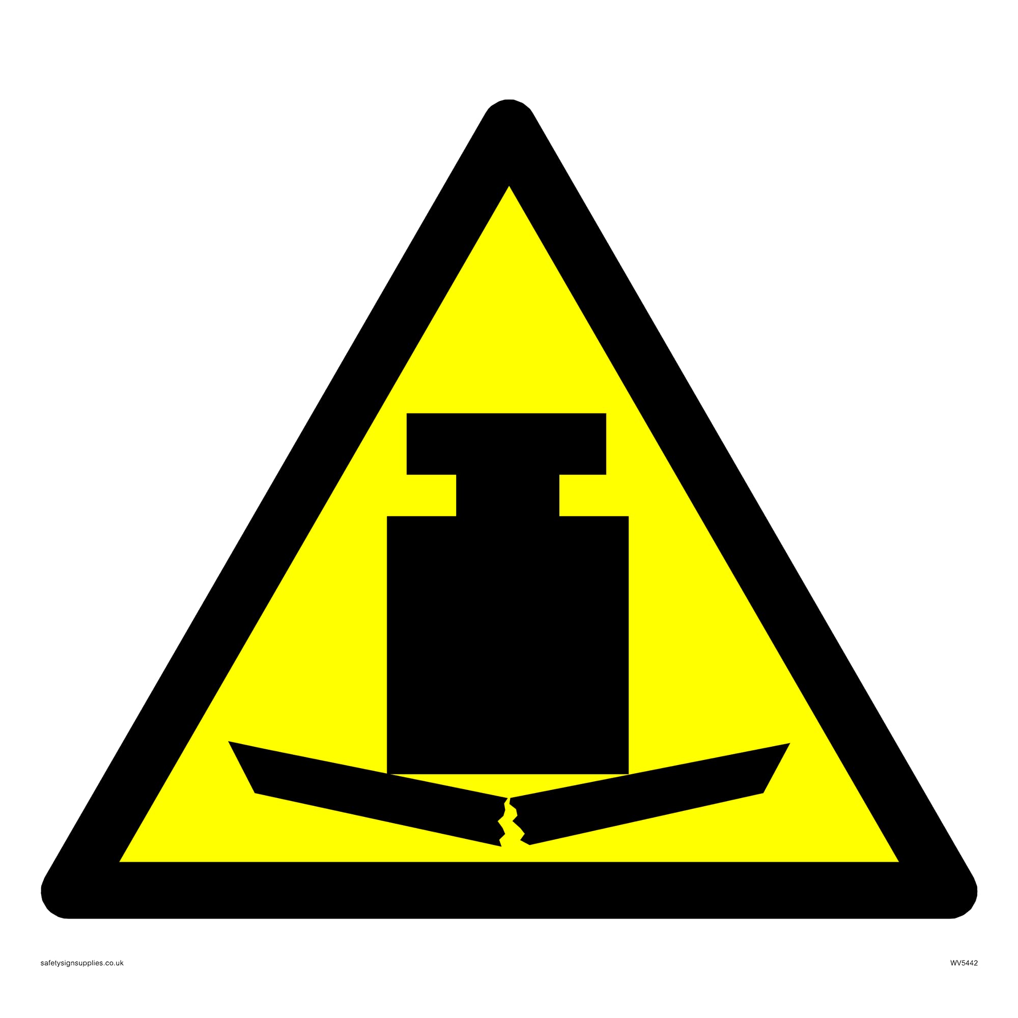 Heavy Symbol Only Sign - 200x200mm - S20