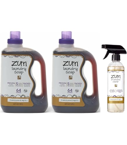 Amazon.com: Zum by Indigo Wild Frankincense & Myrhh Cleaning Duo