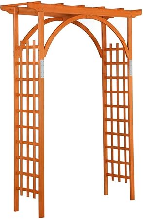 Amazon Com Yaheetech 85in Wood Arbor Arch Wedding Arches For