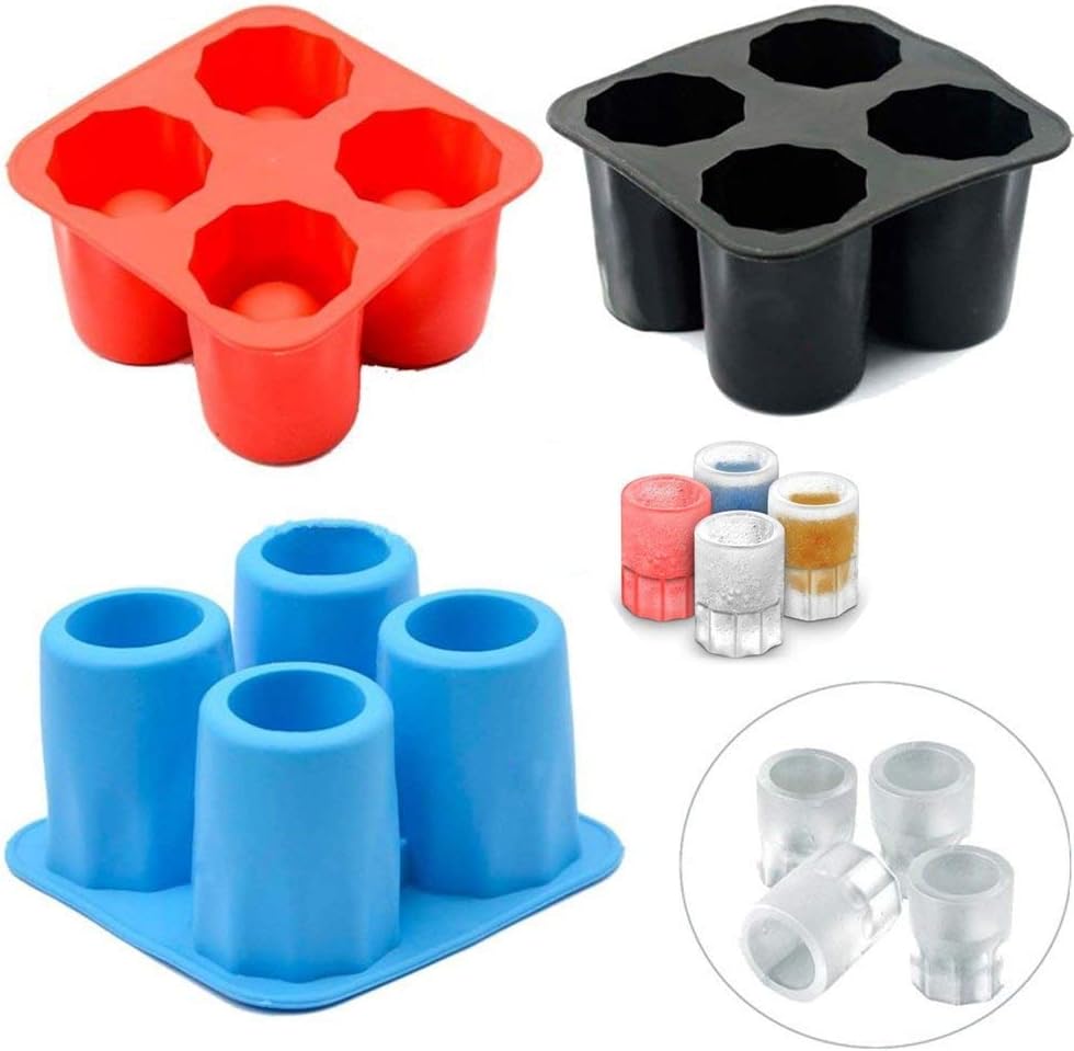 Maharaj Mall Iced Shots Silicon Shot Glasses Moulds