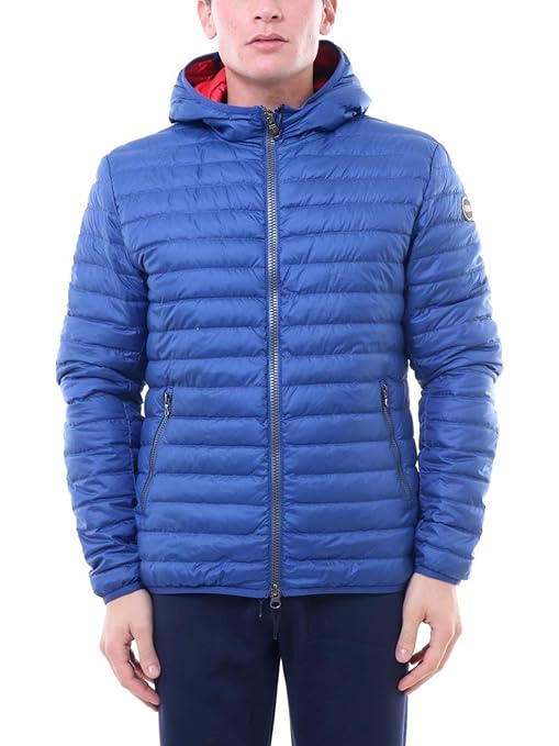 COLMAR Herren Leichte Daunenjacke mit Kapuze Gelb