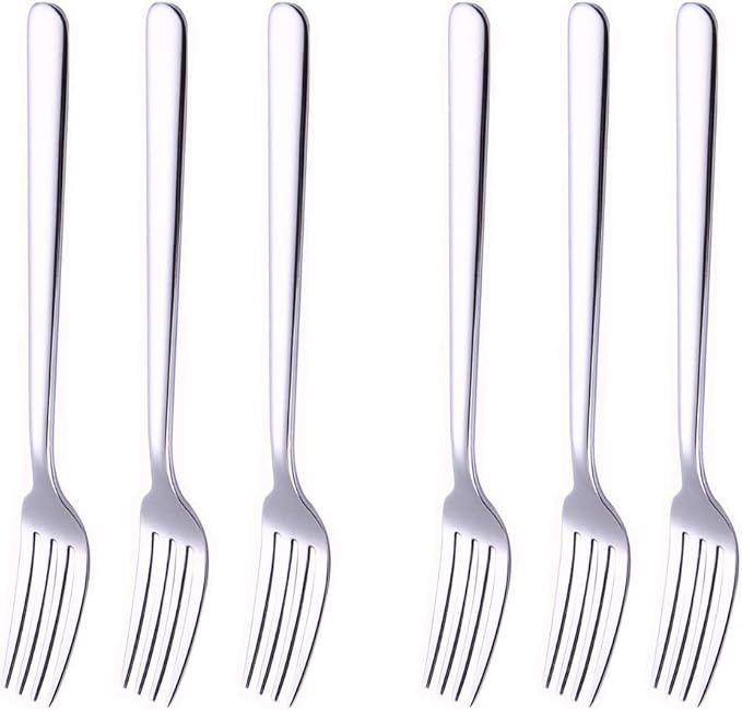 Stainless Steel Dinner Forks European Style Polishing Flatware Forks
