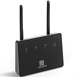 Firstnum CPE C1 WiFi Router with SIM Card Slot, 4G