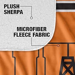 University of Findlay Primary Logo Stripes Sherpa