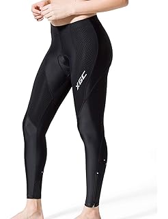 womens padded cycling leggings