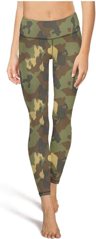camo capri workout pants