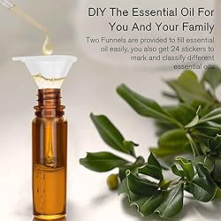 PrettyCare 4 Pack, 10 ml Essential Oil Roller