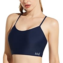 Amazon.com: baleaf Women's Modest Bikini Swim Top Bra Full ...