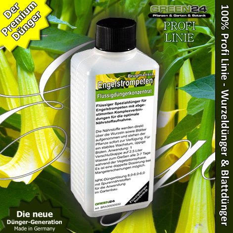 Brugmansia, Datura (Angel's Trumpets) Liquid Fertilizer HighTech NPK, Root Soil Foliar Fertiliser - Professional Plant Food