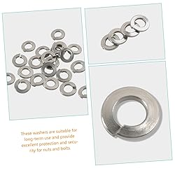 TIDTALEO 350Pcs Spring Lock Washer Assortment Kit