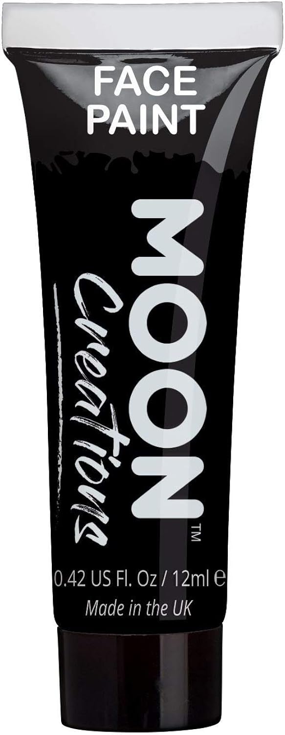 Moon Creations Face & Body Paint 0.40fl oz - Black
