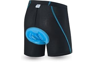 LA DEARCHUU Men's Cycling Underwear Shorts Padded Bike Bicycle MTB Mountain Liner Shorts