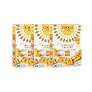 Simple Mills Naturally Gluten Free Almond Flour Crackers, Farmhouse Cheddar, 3 Count