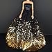 Beauty Clubs Fashion Princess Party Black Sequin Dress Wedding Clothes/Gown For Barbie Doll