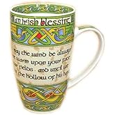 Royal Tara Irish Blessing bone china mug -May the road rise to meet you. May the wind be always at your back. An Irish Gift designed in Galway Ireland by Irish Weave