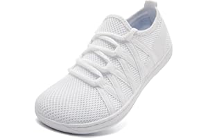 Linenghs Barefoot Shoes Women Minimalist Wide Toe Box Walking Shoes Zero Drop Sole Width Fashion Sneaker Trail Runner