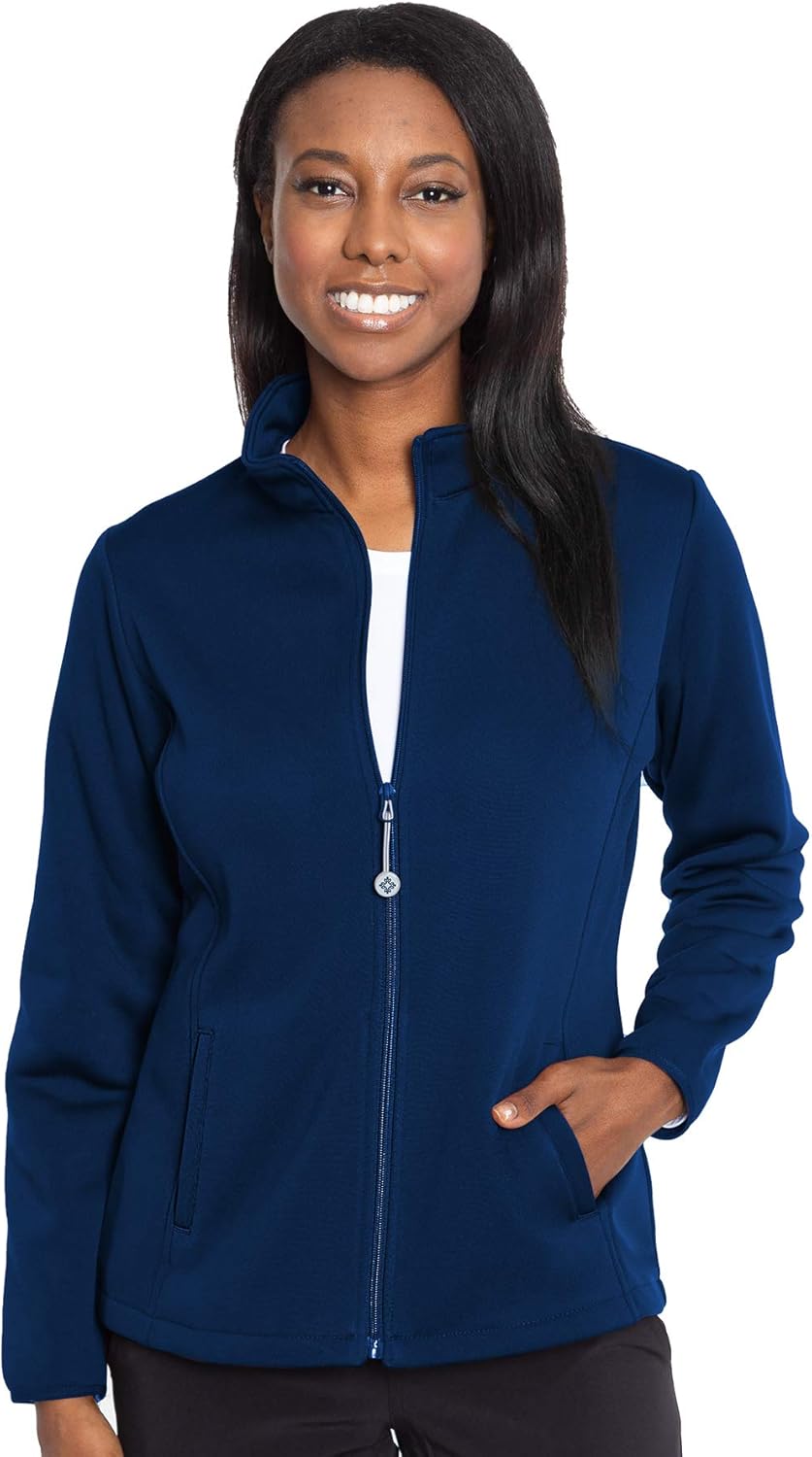 Med Couture Performance Fleece Jacket for Women: Clothing