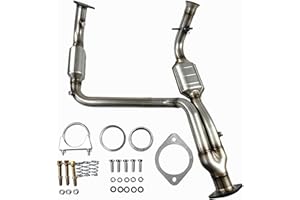 Anytek Front Catalytic Converter Convert Direct-Fit for Chevrolet Chevy 1999-2007 For GMC Cadillac 1500 Avalanche Suburban Tahoe Sierra Yukon 4.3L 4.8L 5.3L Replace# 645988 EPA Compliant