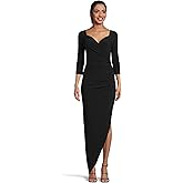 Norma Kamali Womens Off Shoulder Sweetheart Side Drape Gown