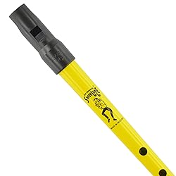 Clarke Sweetone Tinwhistle in C - YELLOW - with