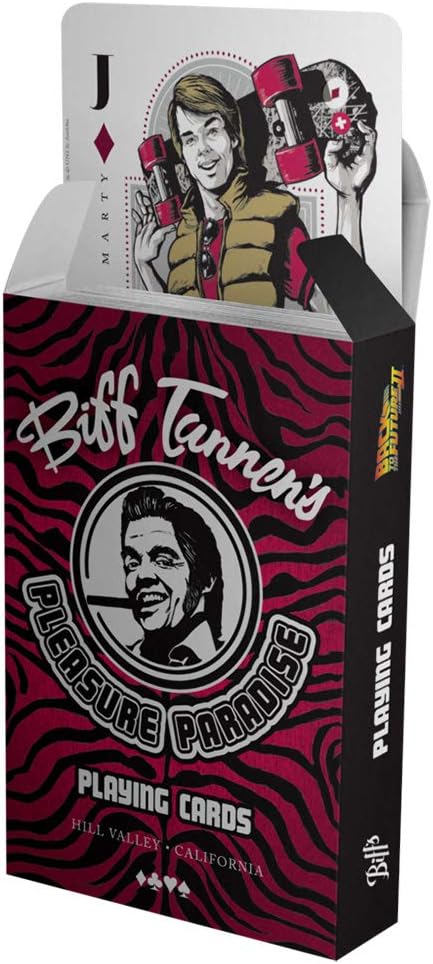 Amazon Back To The Future バックトゥザフューチャー マイケルjフォックス生誕60周年 Playing Cards トランプ ホビー雑貨 公式 オフィシャル アイドル 芸能人グッズ 通販