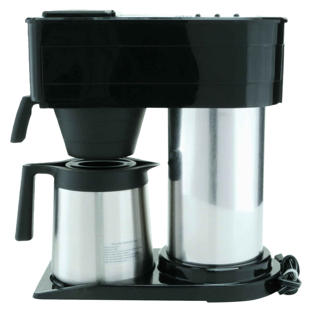 BUNN BT Velocity Brew 10Cup Thermal Carafe Home Coffee Brewer, Black