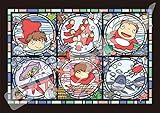 208 piece jigsaw puzzle Ponyo on the Cliff by the Sea Sea news of Ponyo Art Crystal Jigsaw (18.2x25.7cm)
