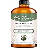 Ola Prima 16oz Tea Tree Essential Oil – Therapeutic Grade Bulk for Soap and Candle Making - Tea Tree Oil