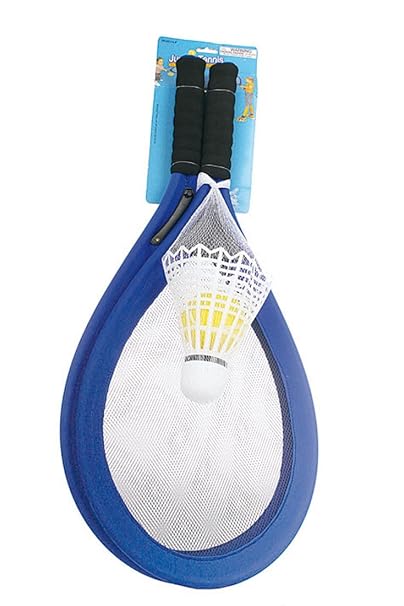 Jumbo Federball Set Softtennis 73 cm Schlägerlänge 2 Bälle
