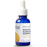 Immo Ozonated Sunflower Oil - Ozonized Sunflower Oil, 0.68 fl oz | Pure Natural Ozone Oil for Face &amp; Body. Helps Calms Redness, Soothe Itching, with Glass Dropper