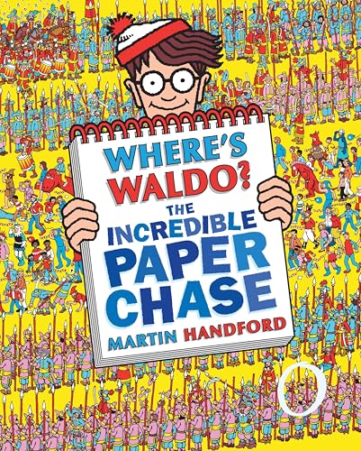 Where's Waldo? The Incredible Paper Chase: (A Hidden Object Activity Book Including a Maze, Spot-the-Difference Challenge, and Search & Find Puzzles - a Perfect Gift & Travel Companion for All Ages)