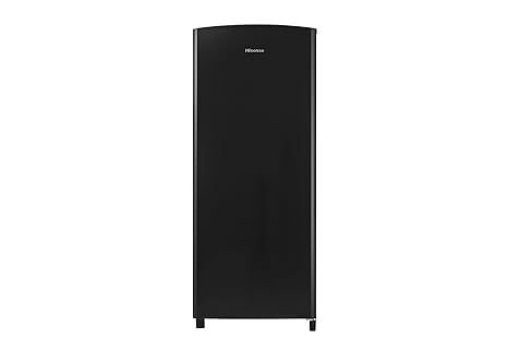 Hisense RR220 D4AB2 Kühlschrank/A++/128 cm/150 kWh/Jahr/149 L Kühlteil/15 L Gefrierteil/Extra Schmal - nur 52 cm breit/Schwar