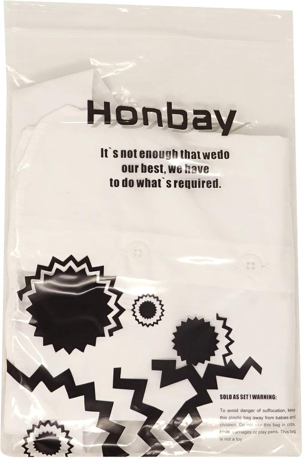 Honbay White Fake Collar Half Shirt Detachable Dickey Collar Blouse for Girls and Women: Clothing