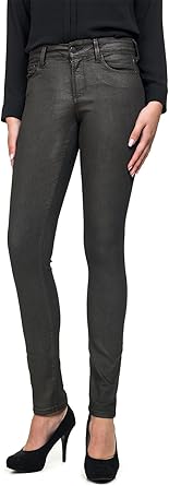 new look coated jeggings