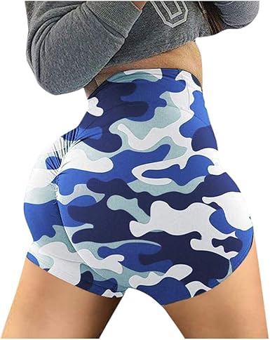 scrunch high waisted shorts