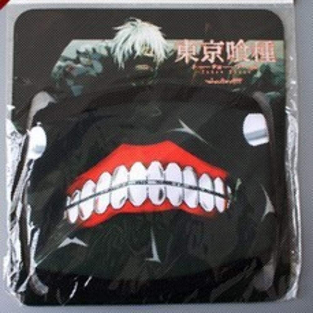 Halloween Costumes Tokyo Ghoul Kaneki Ken Cosplay Costume Black Hoodie Sweater Leather Cloth+Mask+Wig S-3XL