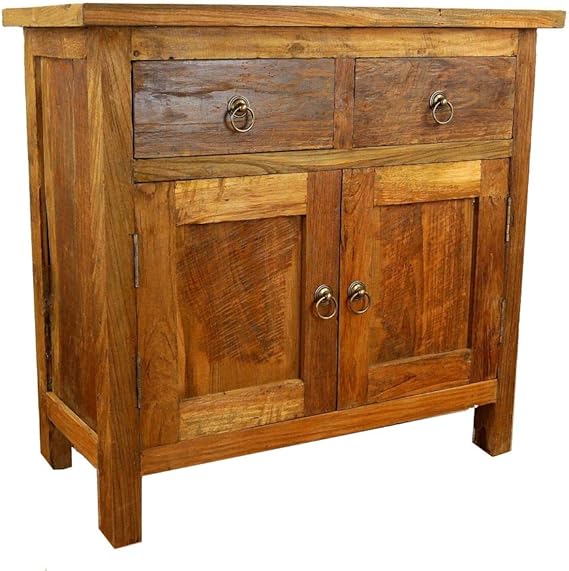 livasia Java Kommode aus Teakholz | Sideboard Asiatisch | Highboard der