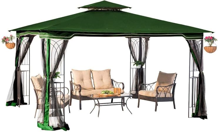 Amazon Com 10 X 12 Regency Ii Patio Gazebo With Mosquito Netting